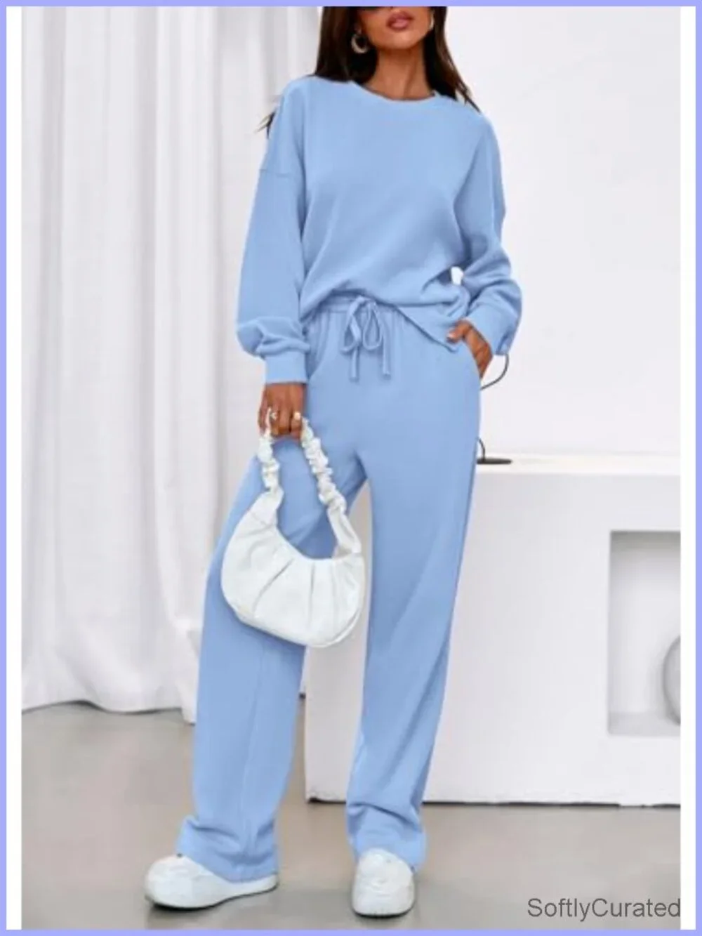 Oversized Sweatshirt & Jogger 2 Piece Lounge Set